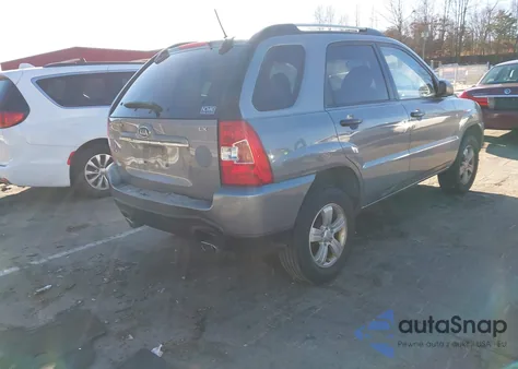 2009 Kia Sportage Lx z USA, uszkodzony, nr VIN KNDJF724497628384
